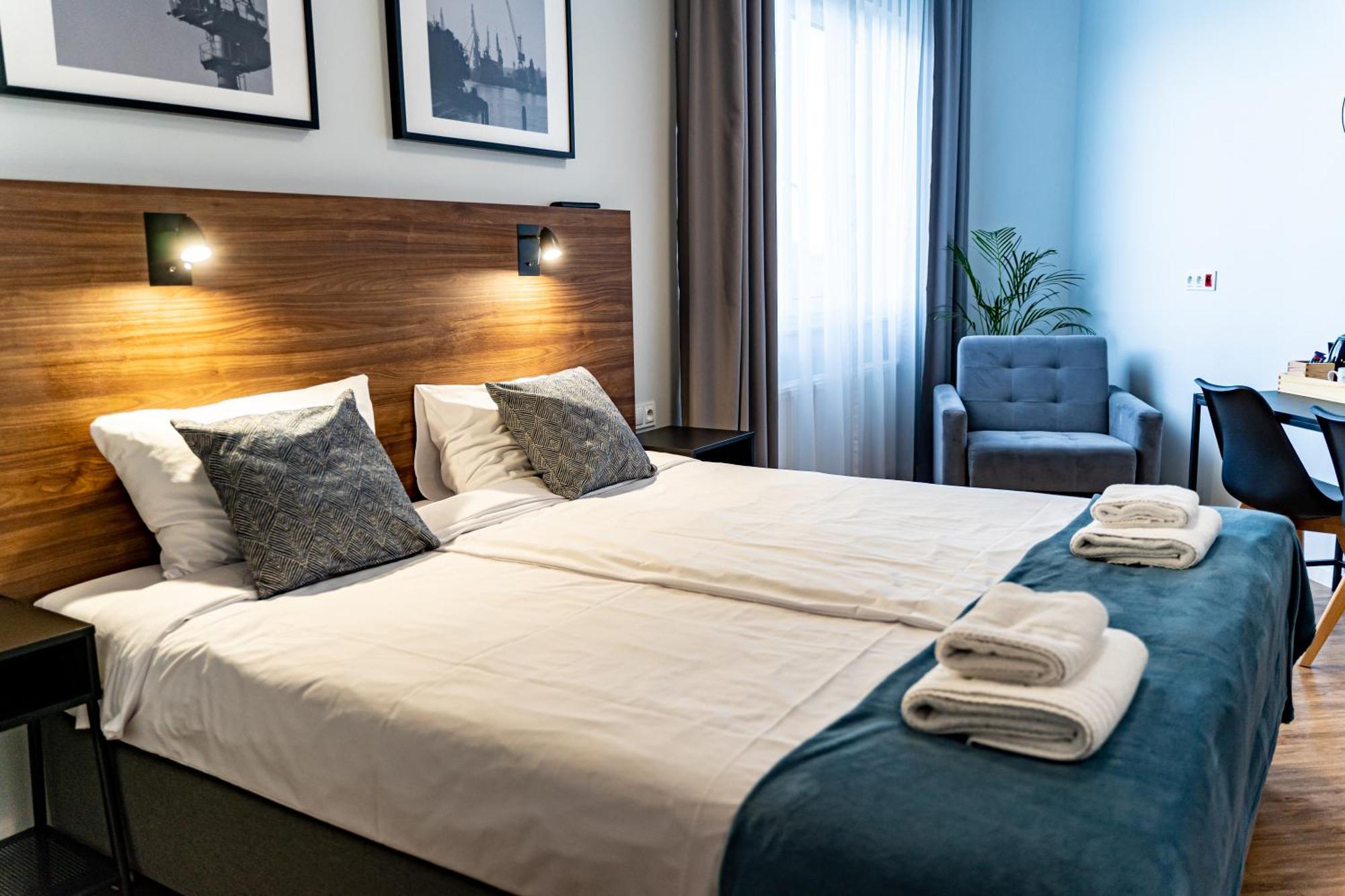 Sleep Port B&B - Bezplatny Parking Gdańsk Kültér fotó
